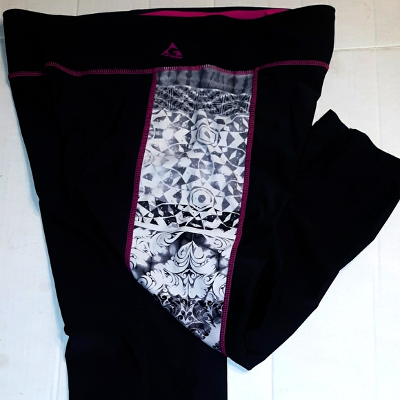 NWOT☆GERRY☆Ladies Moisture Wicking Athletic Slimming Compression Capri~Large~ - Picture 7 of 16